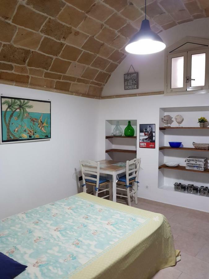 Monolocale Bianca Villa Gallipoli Eksteriør bilde